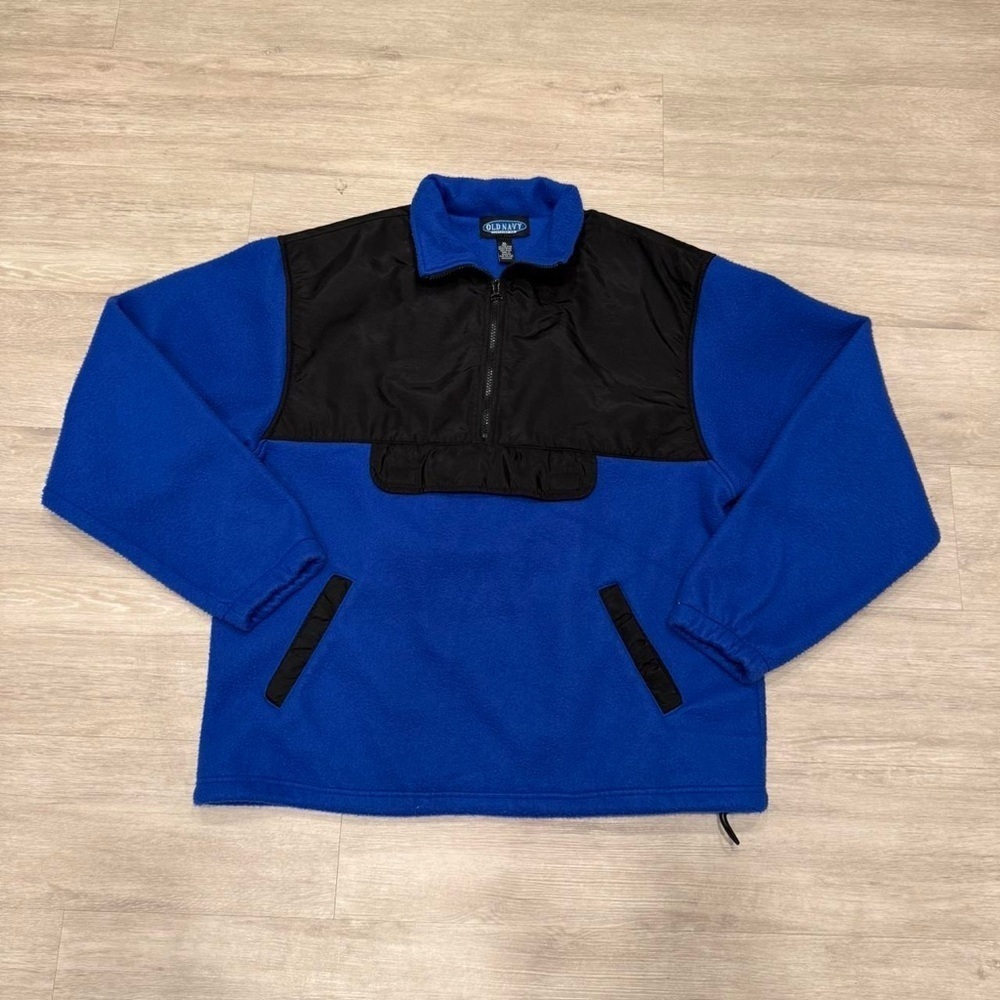 Vintage Old Navy Blue Fleece Jacket